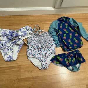 Cat & Jack Kids Floral Swimsuit